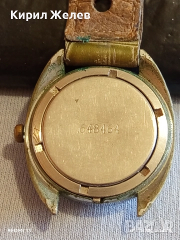 Стар механичен часовник ПОЛЕТ СССР 17 КАМЪКА за КОЛЕКЦИЯ 40789, снимка 5 - Антикварни и старинни предмети - 52263648