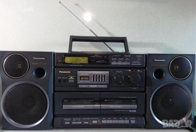РЕЗЕРВИРАН! Panasonic RX-DT680 CD-радиокасетофон продавам., снимка 1