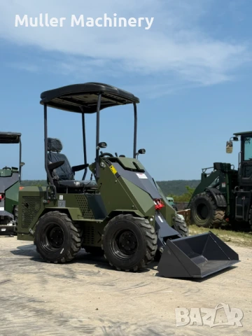 Мини Челен Товарач Мuller S1.2 (Гуми) | Гаранция | Изплащане | Багер, снимка 2 - Селскостопанска техника - 50761382