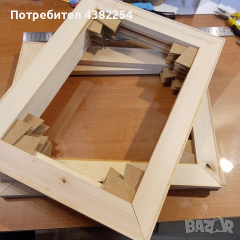26 броя Дървени подрамки за картини или канава, снимка 8 - Други - 53508420
