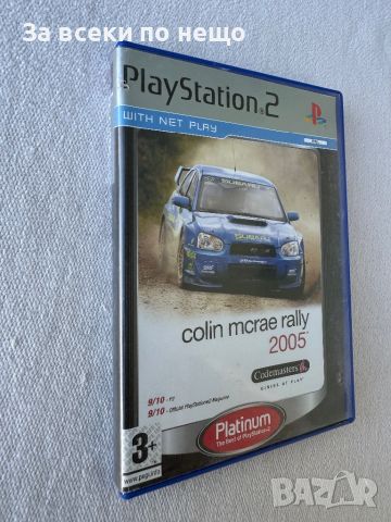 PS2 , playstation 2 , плейстейшън 2 , Colin McRae Rally 2005, снимка 2 - Игри за PlayStation - 46419766