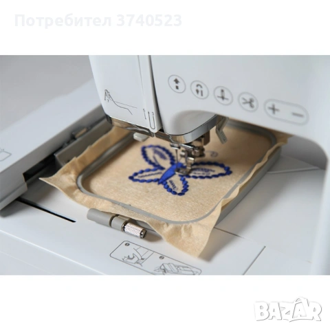 2 в 1- Бродировачна + Шевна Машина BUTTERFLY X60.Гаранция 3 години !, снимка 6 - Шевни машини - 54109959