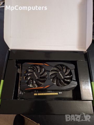 Продавам видео карта Gigabayte 1050Ti 4 Gb GDDR5 128 bit, снимка 1 - Видеокарти - 45416953