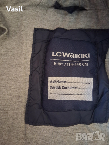 Яке синьо момче 9-10 год LC Waikiki преходно, снимка 2 - Детски якета и елеци - 53163082