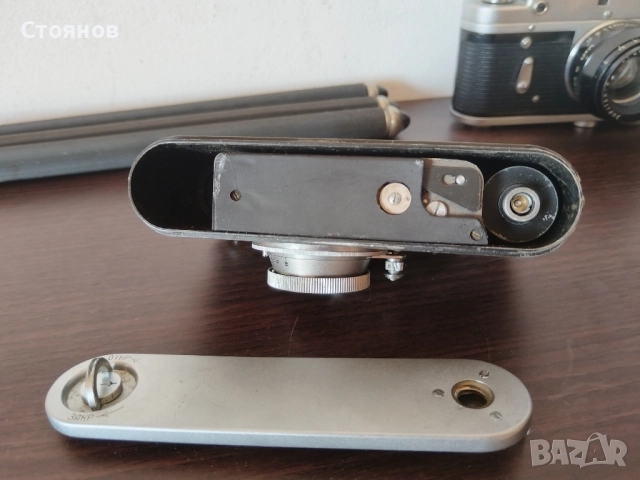 Фотоапарат ZORKI-4, Зоркий-5 СССР, снимка 10 - Фотоапарати - 35822942