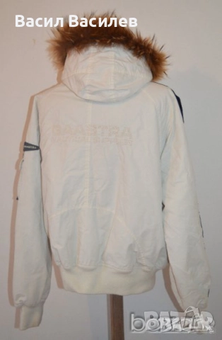 GAASTRA Nautical Supplies since 1897 оригинално дамско яке бяло с качулка, снимка 2 - Якета - 51930800