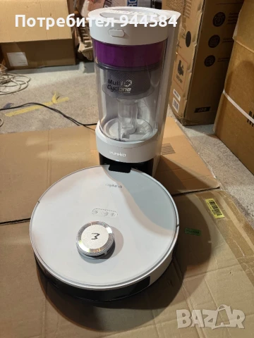 Прахосмукачка робот Eureka NER E10s (Бял) 4000Pa , снимка 4 - Прахосмукачки - 50776408