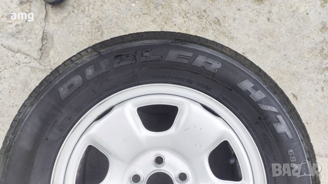 1 брой Зимна гума Bridgestone Dueler 205/70/15, снимка 5 - Гуми и джанти - 45699919