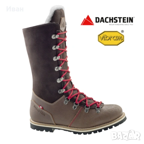 Нови дамски ботуши DACHSTEIN Vibram кожа вълна