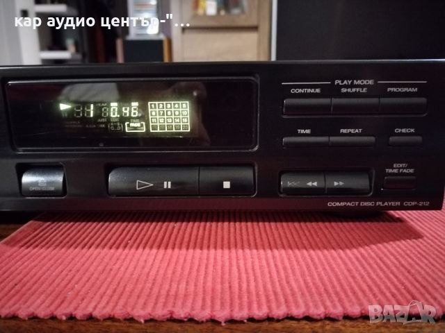 Sony CDP-212 compact disc player , снимка 3 - Декове - 45641087