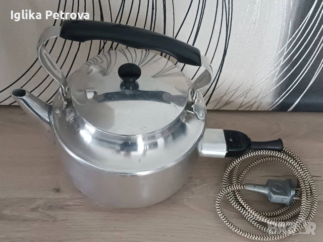 Електрически чайник -СССР , снимка 2 - Друга електроника - 54201432