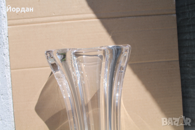 Френска кристална ваза ''ART Vannes", снимка 4 - Антикварни и старинни предмети - 44976513