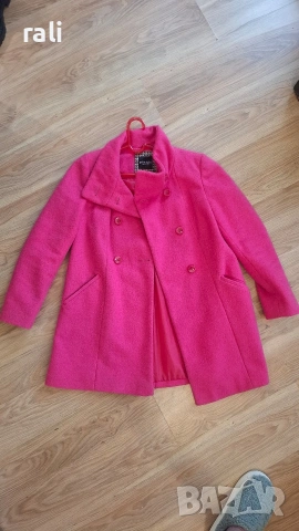 Розово-Цикламено палто, снимка 6 - Палта, манта - 53279777