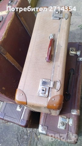 Стари куфари, снимка 2 - Антикварни и старинни предмети - 51664338