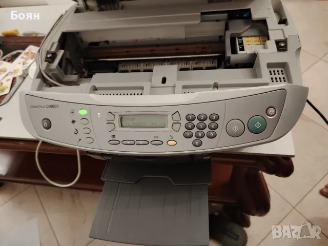 Мастилно струен, цветен принтер и скенер, снимка 3 - Принтери, копири, скенери - 50076288