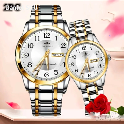 Различни комплекти и модели дамски и мъжки кварцов часовник , снимка 6 - Дамски - 53071311