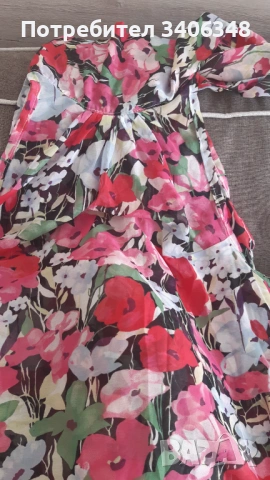 Блузка на цветя. M/L, снимка 6 - Потници - 54180638