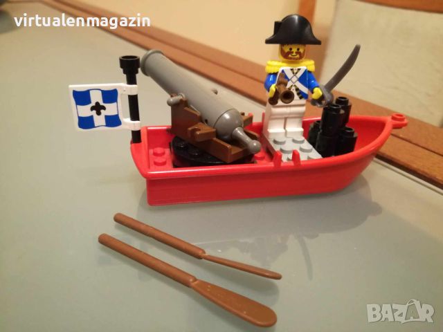 Стар Конструктор Лего Пирати - Lego Pirates 6245 - Harbor Sentry, снимка 5 - Колекции - 46399930