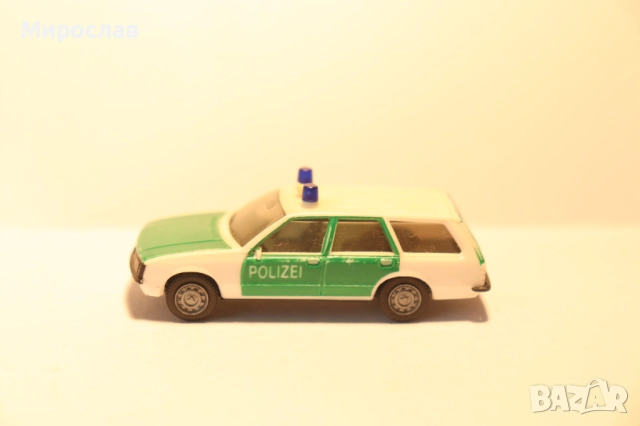 HERPA 1/87 H0 OPEL REKORD POLICE ПОЛИЦИЯ КОЛИЧКА МОДЕЛ
