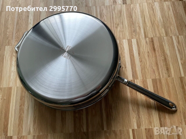 All-Clad , американски професионален тиган, снимка 7 - Съдове за готвене - 52881355