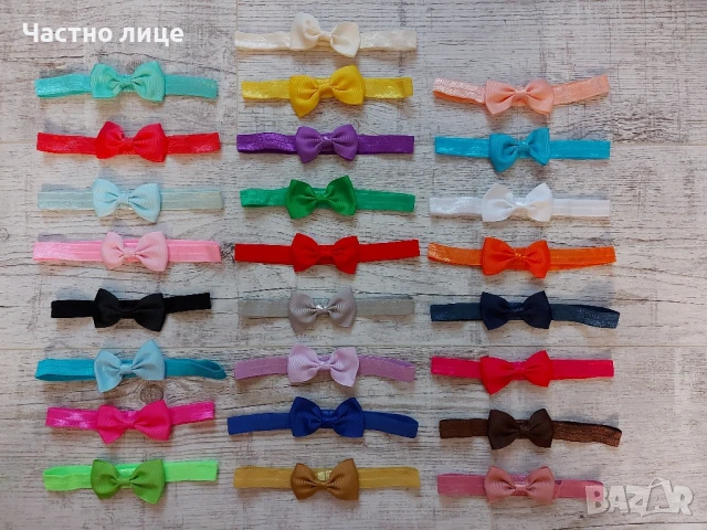 Бебешки ленти за коса , снимка 3 - Други - 22126338