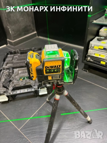 Лазерен нивел DEWALT DCE089G, снимка 2 - Други инструменти - 54058069