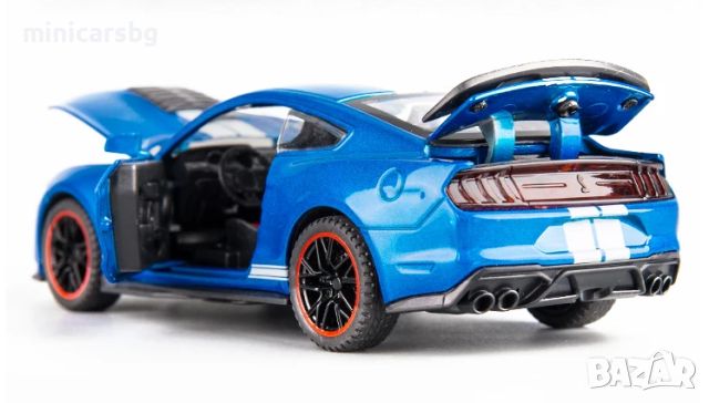 Метални колички: Ford Mustang Shelby GT500, снимка 7 - Колекции - 45840386