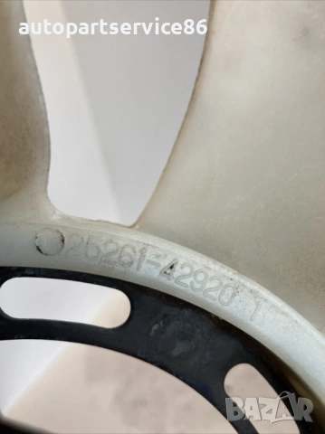 Перка на вентилатор за KIA Sorento 2.5 CRDi (2009) 25261-42920, снимка 3 - Части - 53316753