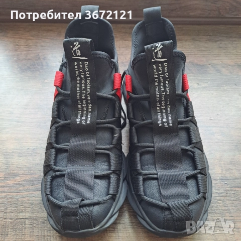 Кецове "Guja Tao Sneakers Black" , снимка 2 - Кецове - 52455115