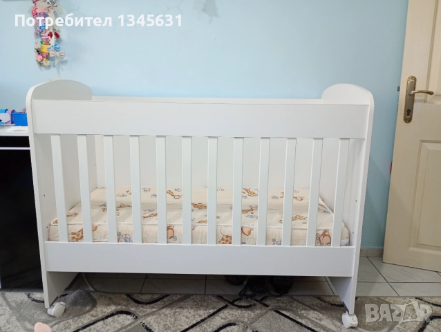 Бебешка кошара с матрак 