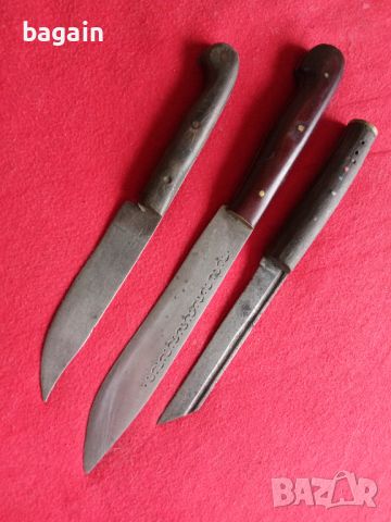 Български овчарски ножове в лот.