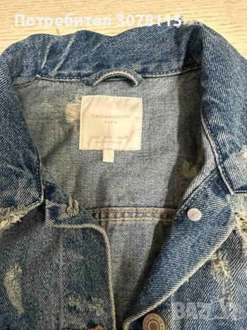 Дънково яке ZARA , снимка 3 - Якета - 54091188