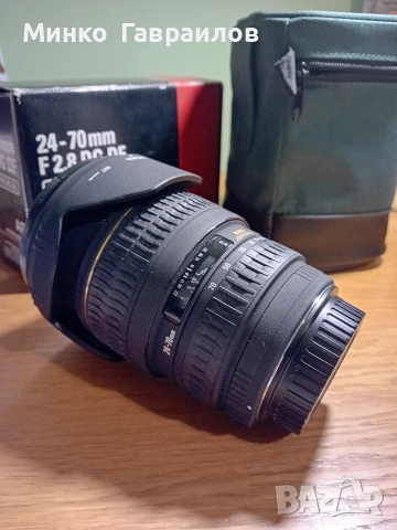 Обектив Sigma 24-70 за Canon