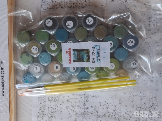 Картина за рисуване по номера, снимка 5 - Картини - 53592819