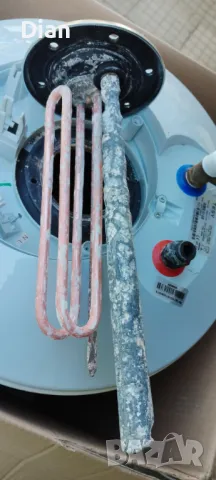 Вертикален бойлер TESY 100л., снимка 4 - Бойлери - 50194307