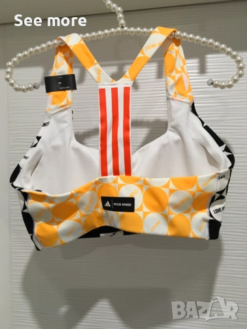 Adidas & Rich Mnisi Crop Top S, снимка 2 - Корсети, бюстиета, топове - 52167590