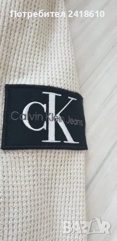 Calvin Klein Cotton Knit Mens Size M НОВО! ОРИГИНАЛ! Мъжки Памучен Пуловер!, снимка 9 - Пуловери - 48146496