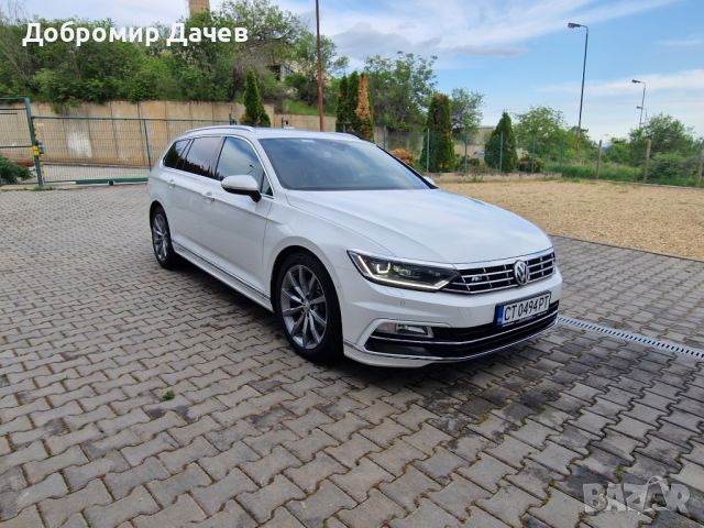 VW Passat 2,0 TDI R-Line Камера Амбиент Мъртва зона ACC Следене на ленти, снимка 7 - Автомобили и джипове - 45585178