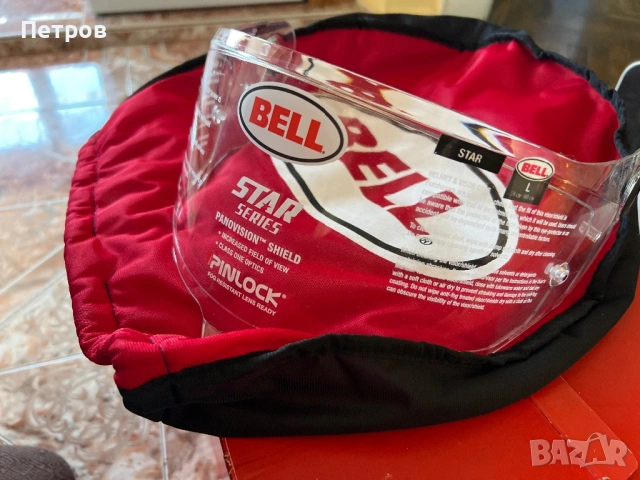 BELL STAR BLACK/YELLOW  висок клас каска, снимка 16 - Аксесоари и консумативи - 53824530