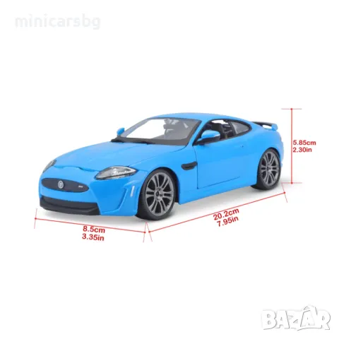 Метални колички: Jaguar XKR-S - Bburago, снимка 9 - Колекции - 48337388