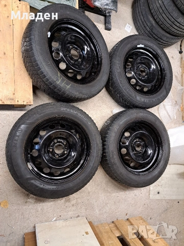 Джанти с гуми 16 цола от Опел Комбо 2022г, снимка 5 - Гуми и джанти - 54017322