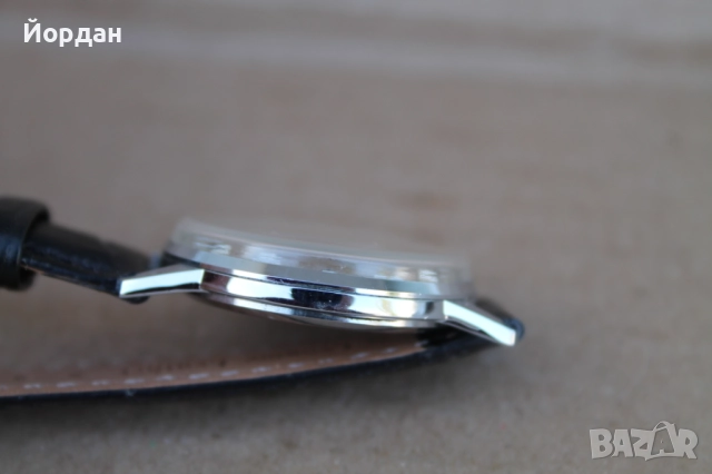 Швейцарски мъжки ръчен часовник ''Omikron'' /21 камъка/, снимка 8 - Мъжки - 52238204