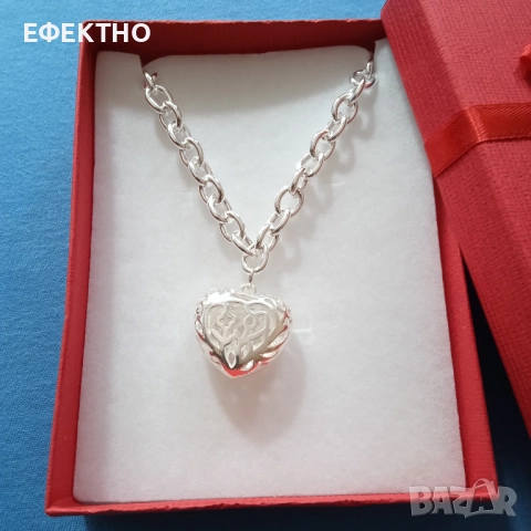 Дамско сребърно колие/ ланец/ комплект/ гривна. Различни модели.