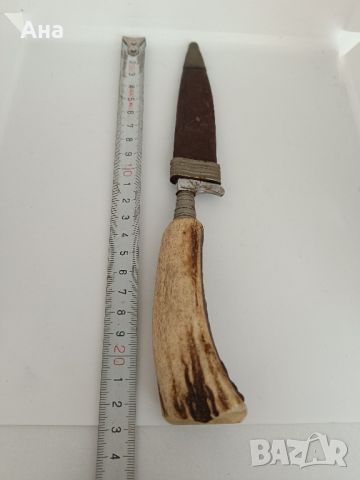 Ловен нож Solingen с оригиналният си калъф

, снимка 2 - Ловно оръжие - 46455800