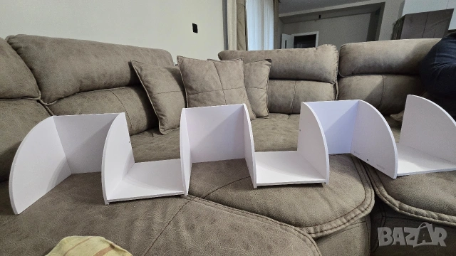 Стенна ъглова етажерка в 2 размера , снимка 4 - Етажерки - 53492132