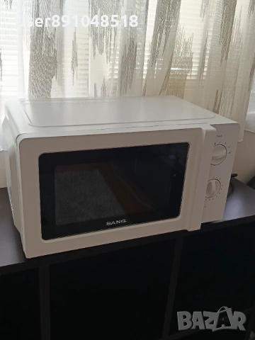  Нова микровълнова печка в гаранция - използвана точно 2 пъти