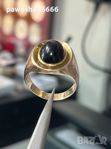 Златен пръстен 14 карата 12,90 грама , снимка 4 - Пръстени - 53589308