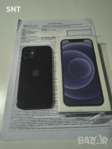 iPhone 12 64gb KATO НОВ Yettel Гаранция 2027г. Black, снимка 8 - Apple iPhone - 49159028