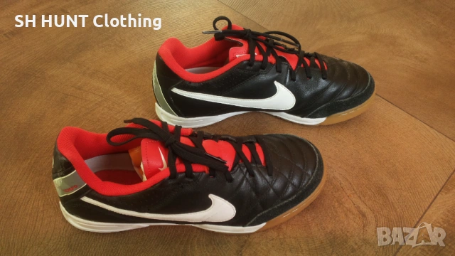 NIKE TIEMPO Leather Footlall Shoes Размер EUR 37,5 / UK 4,5 за футбол естествена кожа 73-14-S, снимка 2 - Футбол - 53115469