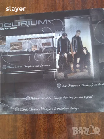 Оригинален диск Delirium– A Day After Die, снимка 3 - CD дискове - 48919312